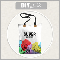 SHOPPER KABELKA - SUPER LEHRERIN - Sada šití