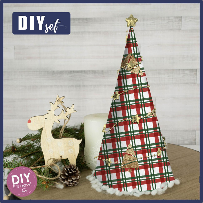 WEIHNACHTSBAUM - KARO / WEIHNACHTSBÄUME  - DIY IT'S EASY