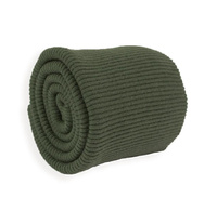 Elastic sweat in convex stripes SD - DARK OLIVE (D-50)