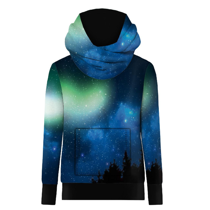 HYDROPHOBIC HOODIE UNISEX - NIGHT SKY - sewing set