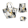 XL bag with in-bag pouch 2 in 1 - ALCOHOL INK PAT. 3 - sewing set