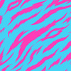 NEON ZEBRA M. 4 - Baumwoll Webware