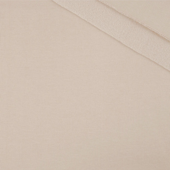 D-55 LIGHT BEIGE - thick brushed sweatshirt D300