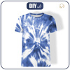 MEN’S T-SHIRT - BATIK pat. 2 / classic blue - single jersey M