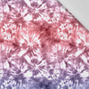 BATIK pat. 1 / purple-pink - viscose woven fabric