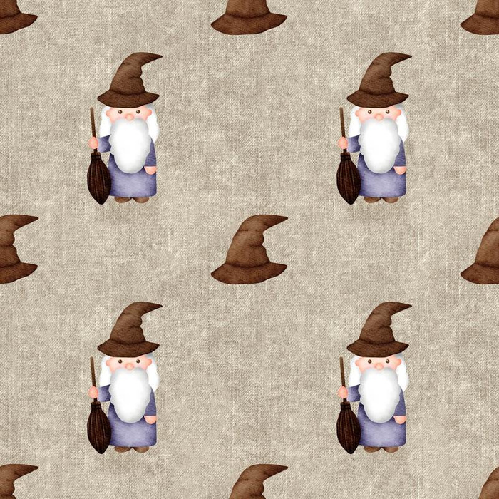 WIZARDS / hats (MAGIC SCHOOL) / ACID WASH BEIGE