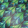 Stained Garden wz. 8 - gruba ekoskóra tłoczona