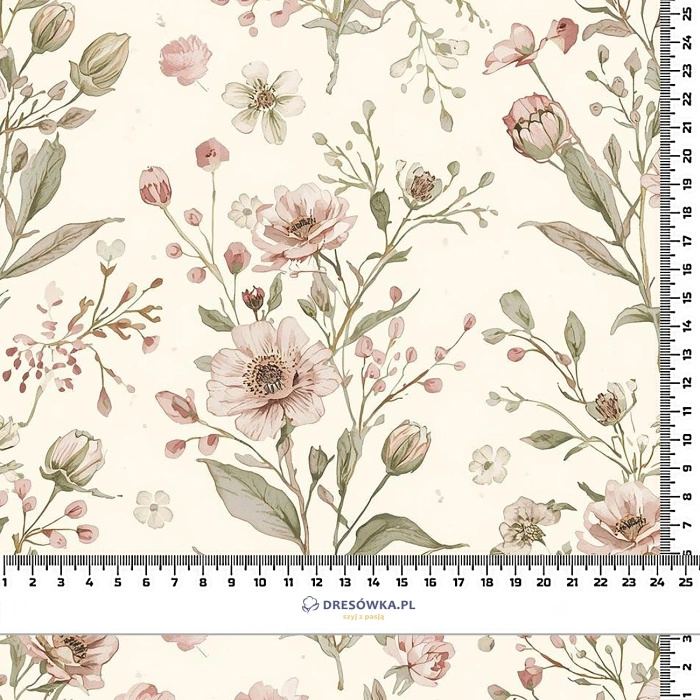 FLOWERS MEADOW WZ. 4 - Plusz Minky