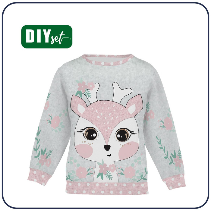 KINDER SWEATSHIRT (NOE) - REH JOLA - Sommersweat (122/128)
