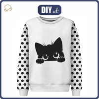 KINDER SWEATSHIRT (NOE) - LOOKING CAT - Nähset