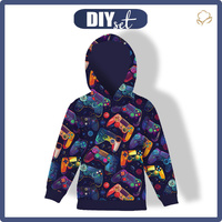 KINDER HOODIE (ALEX) - GAME M. 3 - Nähset