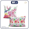 DECORATIVE PILOWS - HUMMINGBIRDS AND FLOWERS