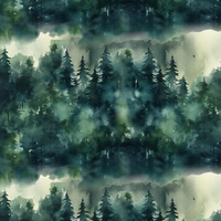 FOREST WZ.4 - Tkanina na ubrusy