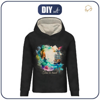 CLASSIC DAMEN HOODIE (POLA) - TRAVEL TIME M. 5 - Nähset L