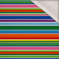 RETRO GEOMETRIC WZ. 8 - teplákovina počesaná s elastanem ITY