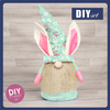 BUNNY EAR GNOME - VIOLET - DIY IT'S EASY