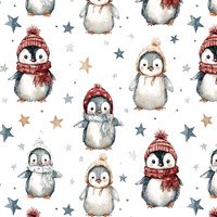 WINTER ANIMALS WZ.4 - lehký, česaný úplet