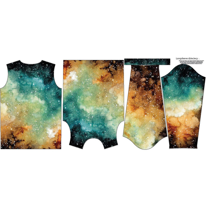LONGSLEEVE - GALAKTISCHE REISE - Nähset (146/152)