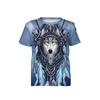 T-SHIRT DZIECIĘCY - SPIRIT WOLF - zestaw do uszycia (116/122)