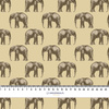 ELEPHANTS (SAFARI) - looped knit fabric