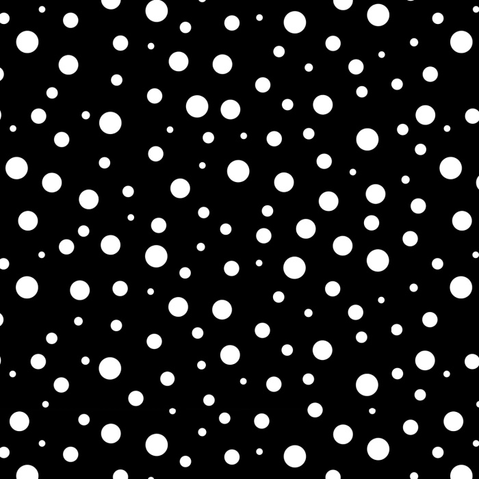 POLKA DOTS WZ. 10 - Minky plyš