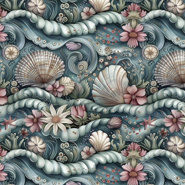 SEA WORLD pat. 1 - quick-drying woven fabric