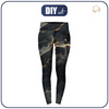 DAMEN THERMO LEGGINGS (GRETA) - alcohol ink wz.13 - Nähset