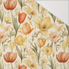 Flowers wz. 70 - Hydrofobowa dzianina drapana 