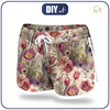 Damen Badeshorts - PASTEL FLOWERS WZ. 30 - M