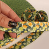 Taśma nośna parciana 25mm - Tutti Frutti wz. 11/ lime creame