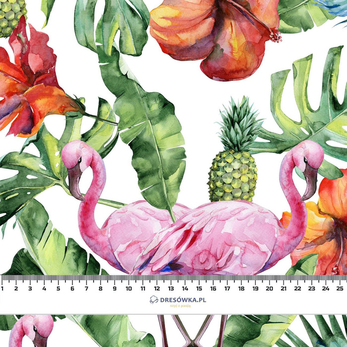 TROPICAL NATURE - Linen 100%