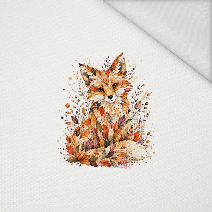 AUTUMN FOX - panel (60cm x 50cm) Waterproof woven fabric