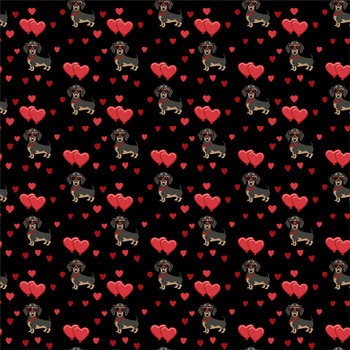 VALENTINE'S DAY 10 - Hydrofobowa dzianina drapana