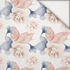 RETRO FLOWERS WZ. 3 - light brushed knitwear