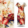 WATERCOLOR FLOWERS MS. 5 - Kleid-Panel