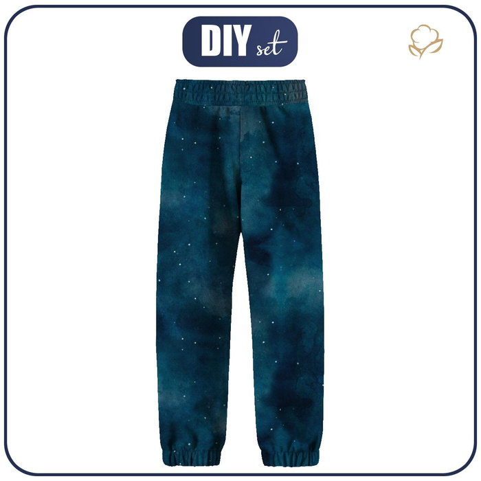 CHILDREN'S SOFTSHELL TROUSERS (YETI) - BOHO SKIES - sewing set (86/92)