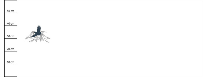 EAGLE (ADVENTURE) / white - SINGLE JERSEY PANORAMIC PANEL 