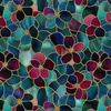 STAINED GLASS WZ. 16 ( SMARAGD/ CYRANECZKA )