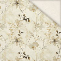 FLOWERS - Cloud Dancer WZ.8 - Leinen 100%