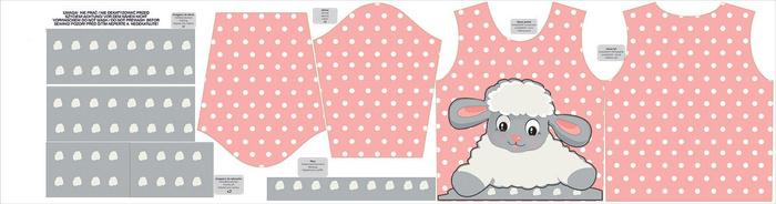CHILDREN'S (NOE) SWEATSHIRT - SHEEP BARBRA - sewing set