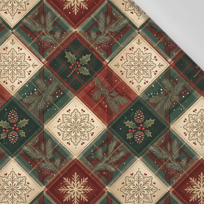 CHECK PAT. 35 - viscose woven fabric