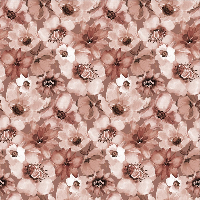 FLOWERS wz.1 / Mocha Mousse  - Sommersweat