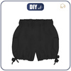 KID`S PUMPY SHORTS - BLACK - sewing set