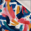 ABSTRACTION WZ.26 - teplákovina počesaná s elastanem ITY