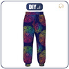 JOGGERY DAMSKIE (NOEMI) - MANDALA wz. 4 - zestaw do uszycia XL