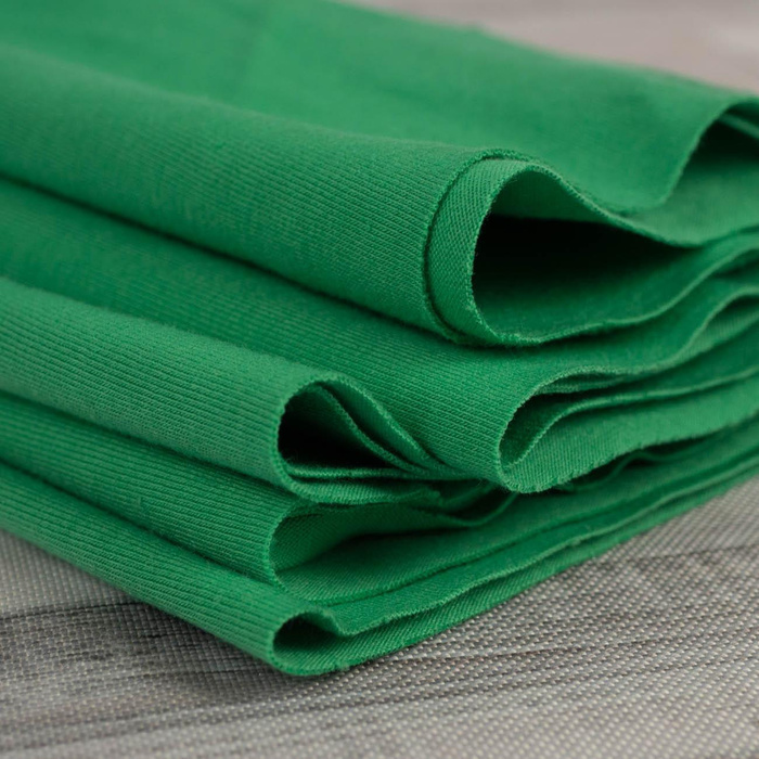 BENETTON (GREEN) - single jersey mit elastan TE210