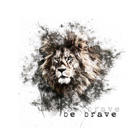 BE BRAVE (BE YOURSELF) - panel looped knit