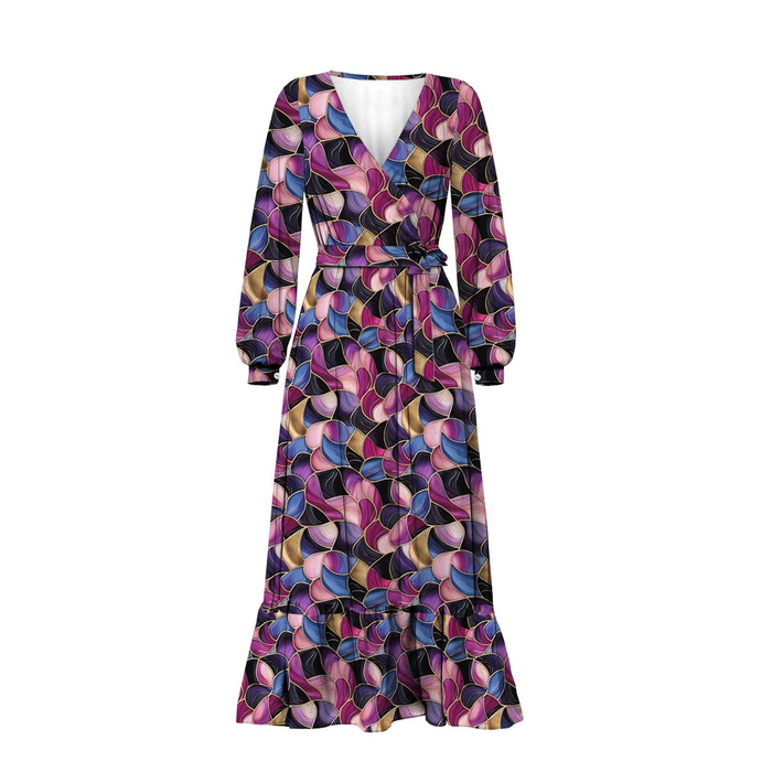 STAINED GLASS WZ. 14- Welur tapicerski