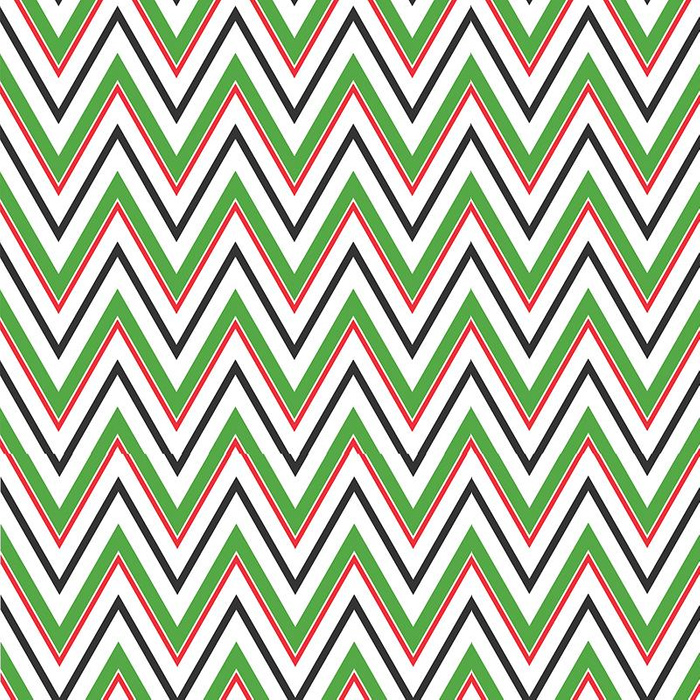 ZYGZAK DUŻY / zielony