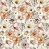 WATER-COLOR FLOWERS pat. 4 - Viscose jersey